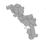 Granice gminy Żabno