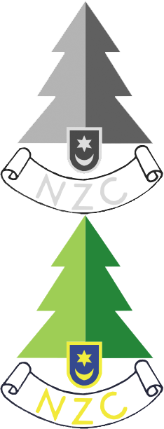 Logo Niedomickich Zakładów Celulozy.